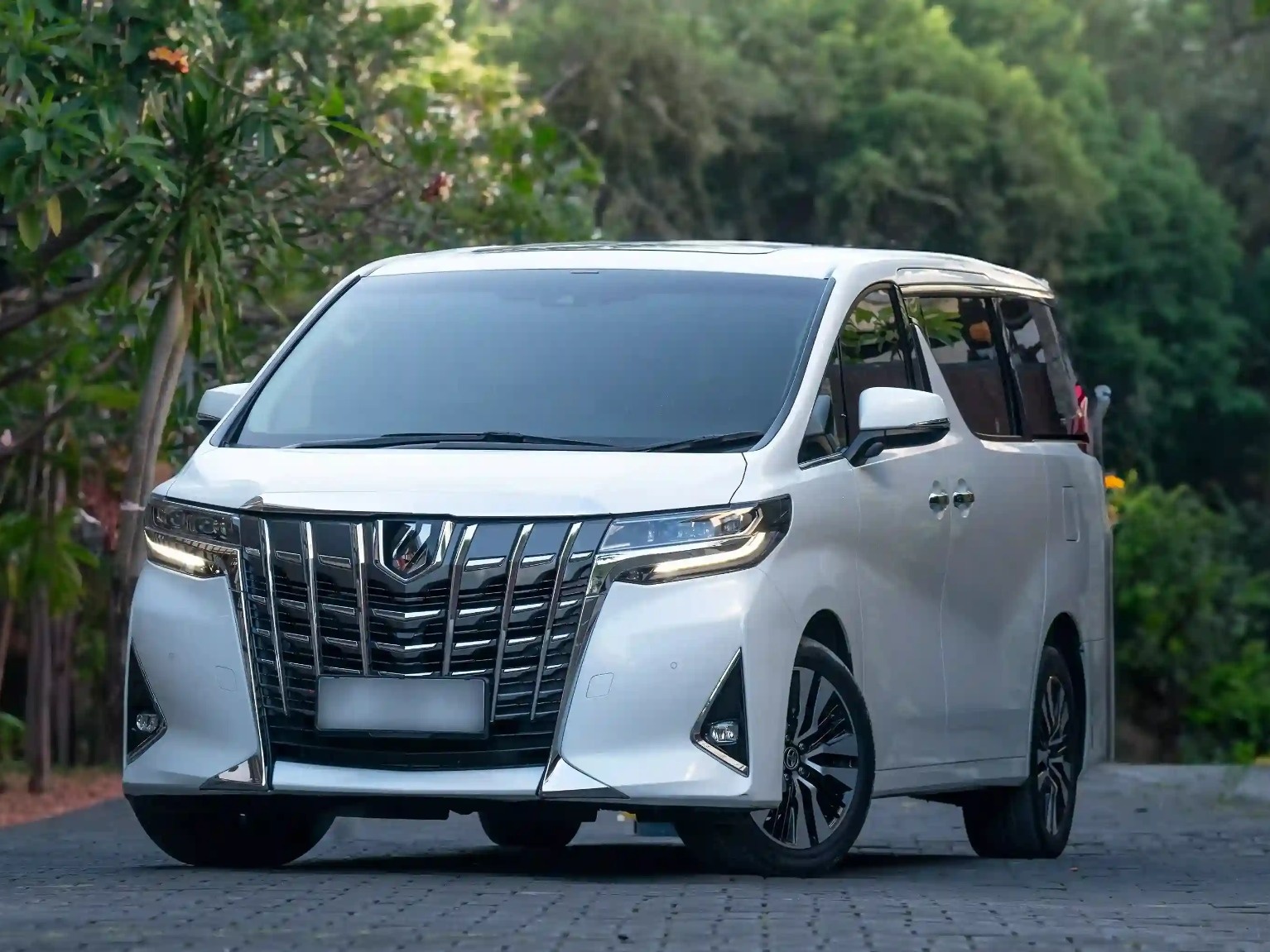 Toyota Alphard untuk sewa Alphard Bali kebutuhan fotografi mewah