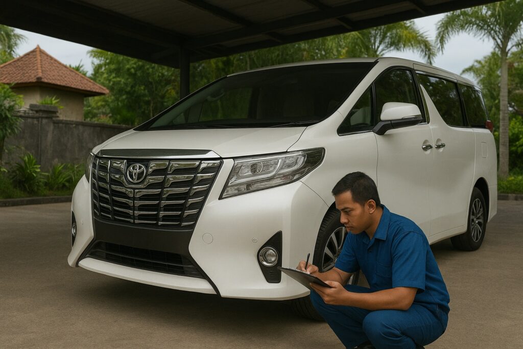 Sewa Alphard di Bali risiko dapat dimitigasi dengan pemeriksaan mekanik profesional sebelum perjalanan.