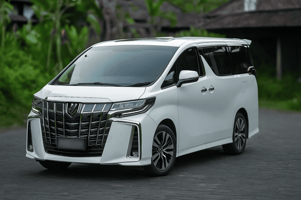 Sewa Alphard di Bali untuk pemula