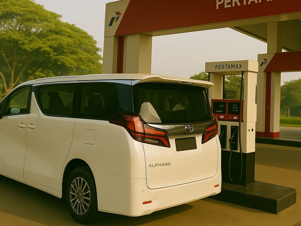 Sewa Alphard di Bali jenis BBM yang tepat menjamin kenyamanan dan performa maksimal mobil mewah selama liburan.