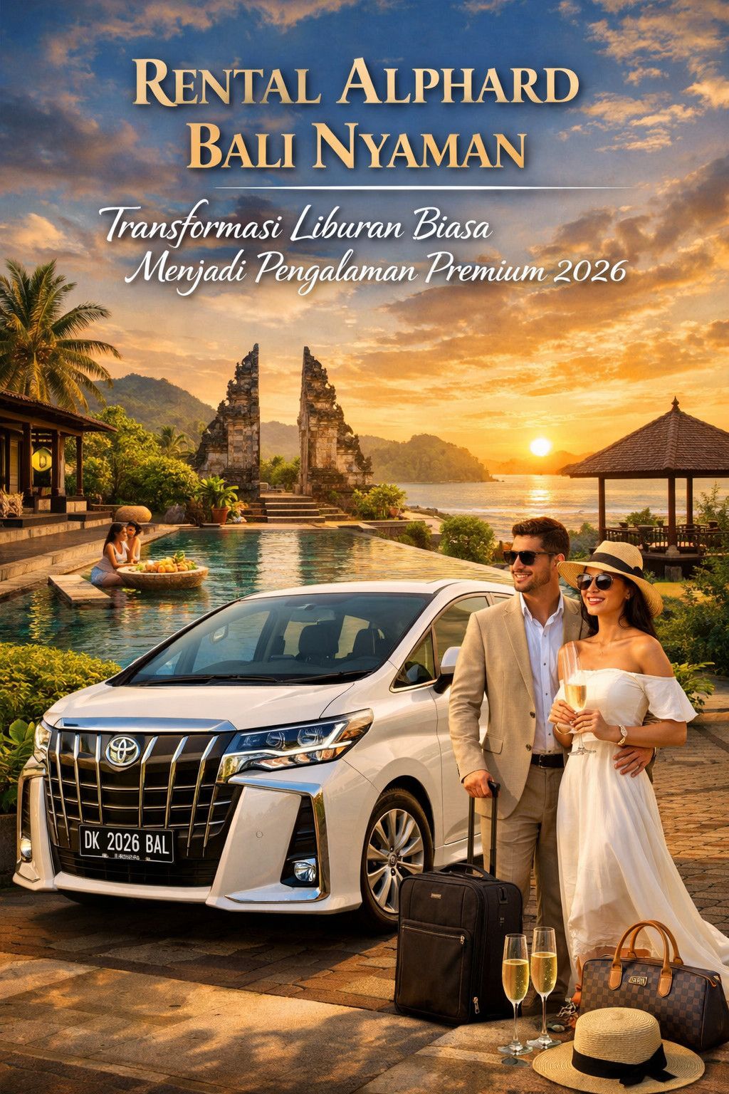 rental alphard bali nyaman