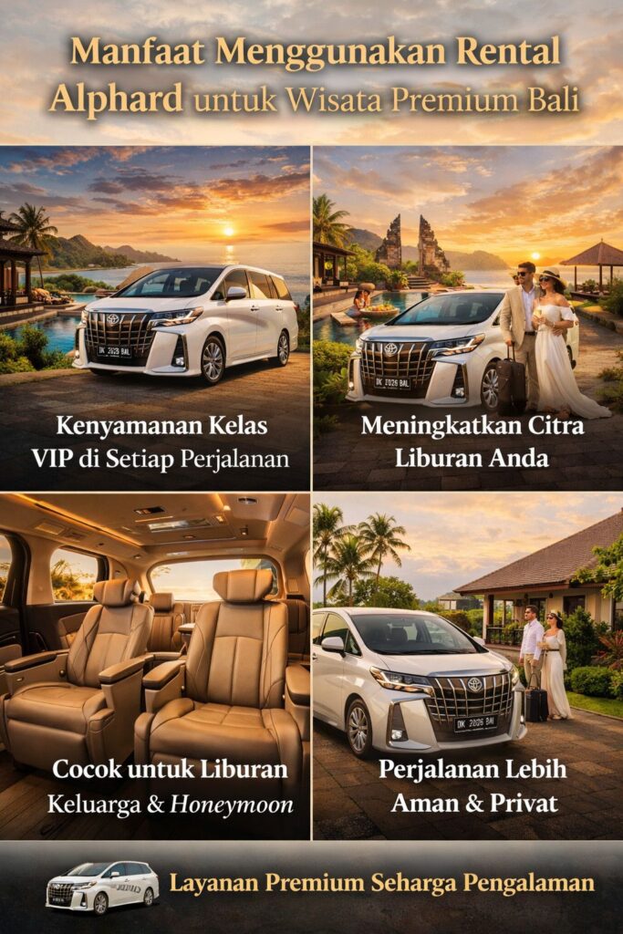 rental alphard bali nyaman