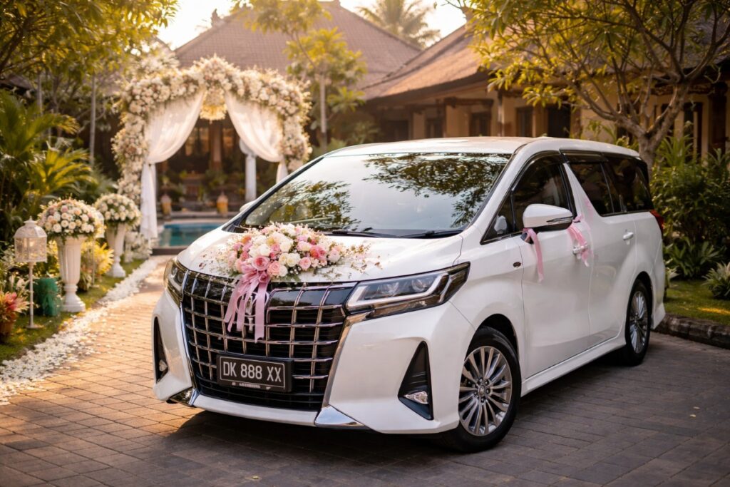 Sewa Alphard Bali untuk Airport Transfer, Wedding, dan Event Resmi