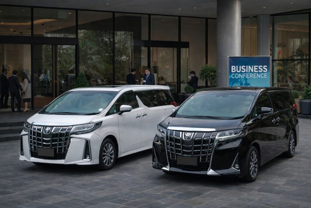 sewa mobil
 alphard untuk event di bali