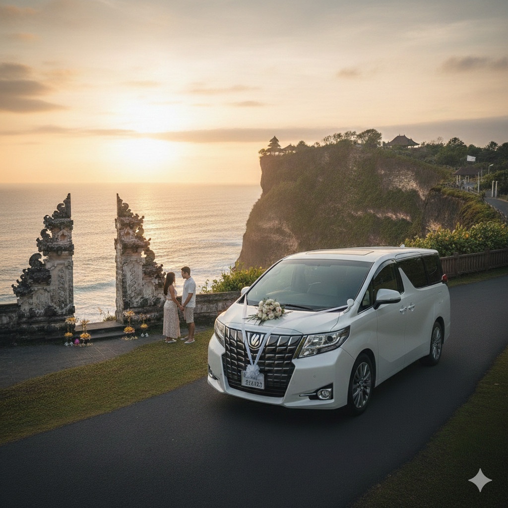sewa alphard untuk honeymoon
